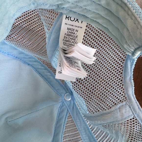 Roxy Beautiful Morning Hat-Cool Blue Island Time - Picture 5 of 6